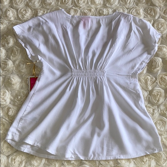 Lilly Pulitzer - Girls White Tunic - Picture 2 of 5